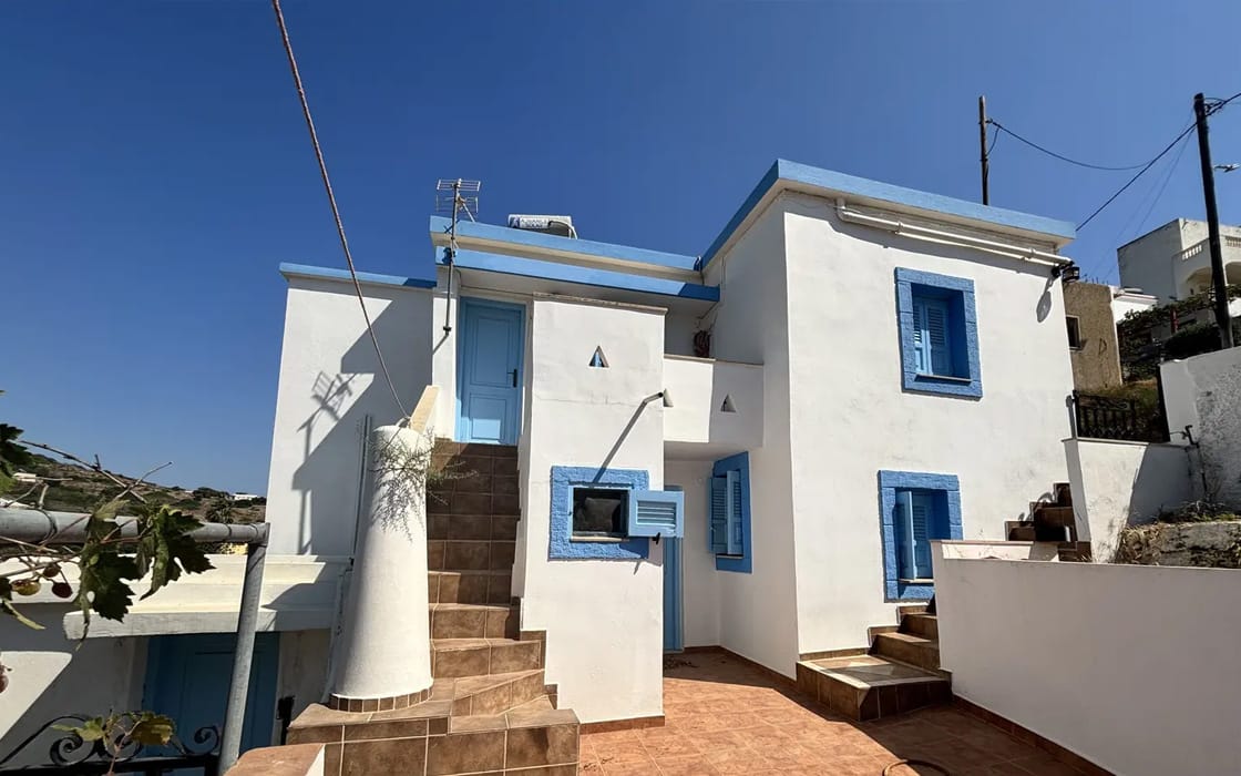 Authentisches Dorfhaus mit Meerblick in der Südlichen Ägäis für 140.000€