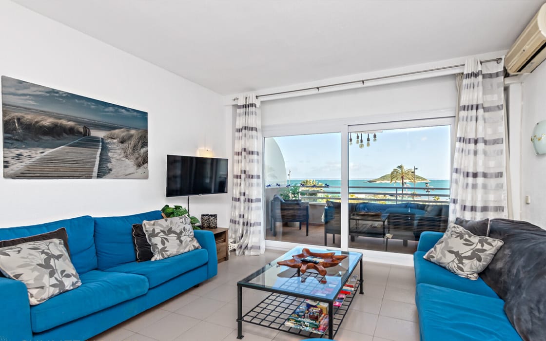 Exklusives Apartment mit frontalem Meerblick auf Mallorca für 369.000 €